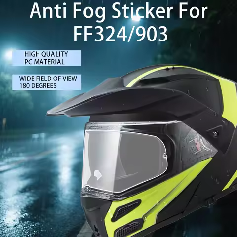 For LS2 FF324 METRO EVO P/J Anti Fog Sticker Helmets Accessories Fit for LS2 FF903 Advant Anti-fog F