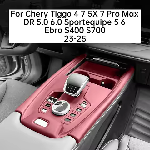 For Chery Tiggo 4 7 5X 7 Pro Max DR 5.0 6.0 Sportequipe 5 6 Ebro S400 S700 23-25 Center Console Sili