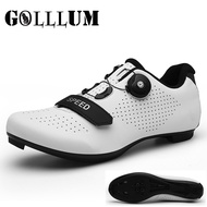 37-47 Men Road Riding Racing Shoes Outdoor Road Bike Shoes Breathable Cycling Profession Bicycle Shoes Self-Locking Sport Cleats Shoes Plus Size