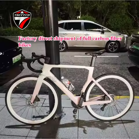 2026 TWITTER T8ET Electronic Shifting EDS TX7100-24S T800 Carbon Fiber Road Bike Hydraulic Oil Disc 