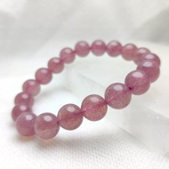 【訂製品】鴿血紅 草莓晶 6-12mm 俄羅斯 手串 天然水晶