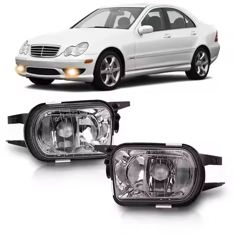 For Mercedes Benz W203 W215 W209 R170 R230 CLK320 C230 2038201156 2038201256 Bumper Fog Light Drivin