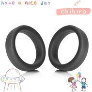 CHIHIRO 3Pcs Rubber Ring, Diameter 35 mm Silicone Luggage Wheel Ring, Durable Stretchable Flexible Thick Flat Wheel Hoops Luggage Wheel