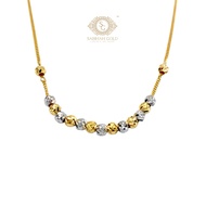 SABIHAHGOLD Chain Fashion 916/22K Original Gold (GNC0000400)