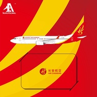 AeroPolaris 7380033 Changan Airlines Boeing B737-800 B-5180 Aircraft Model 1/400