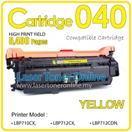 Compatible to Cano* Cartridge 040 CRG CART 040 Toner LBP710CX LBP712CDN LBP712CX LBP 712CX LBP712 LB