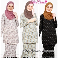Mini Kurung Exclusive Dhia Cotton DM 550, 556, 560 / 649