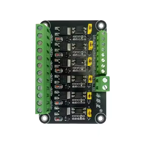 6 Channels MOSFET Module/Microcontroller PLC Amplifier Field-effect Transistor/Optocoupler Isolation