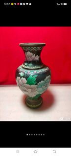 銅胎景泰藍花瓶