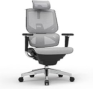 Ergonomic Office Chair with 3D Armrests,Breathable Mesh Executive Chairs Lumbar Support, Sedentary Comfort Computer Desk Chair Gaming Chair */1614 (Color : Grey, Size : No)