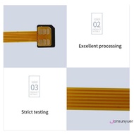 [Jonsunyuer] Nano 4FF Sim card Converter FPC Extension Cable to Nano 4FF Micro 3FF Standard 2FF Sim 