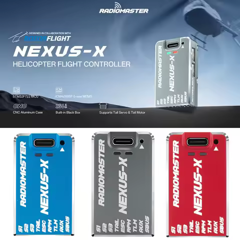 Radiomaster Nexus-X Helicopter Flight Controller