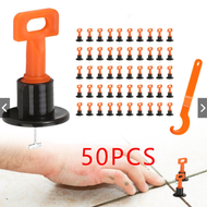 《Bangkok+COD》500pcs ชิ้นเครื่องมือก่อสร้างตัวปรับระดับกระเบื้องตัวปรับพลาสติกตำแหน่งสิ่งประดิษฐ์ที่ว