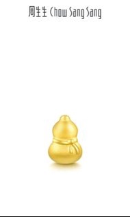 Chow sang sang 999 Gold Gourd charm 周生生 999 金葫芦吊坠