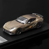 Little Toy 1: 64 Ferrari F12 TDF Front Center V12 Alloy Car Model SH