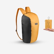 Trekking 10L Compact Foldable Backpack Forclaz Travel - Yellow