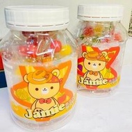 jamie魚油水果Q軟糖100克/罐 jamie魚油水果脆皮軟糖100克/罐