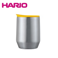 HARIO MIO鬱金香型不鏽鋼保溫杯-(清新黃)