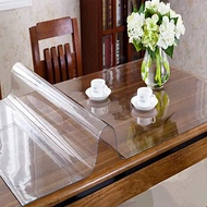 72*123cm Transparent PVC Table Cloth Waterproof Clear Table Cover Board Non-Slip Table Cover