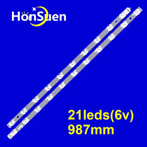 10kits LED backlight Strip 21LED For 50P635 50S455 50S453 50S451 50F265C 50P631 50P631X1 B0101-00038