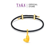 TAKA Jewellery Promise Heart 916 Gold Charm