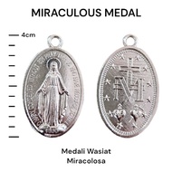 Mary Testament Medal 4cm Miracolosa Miraculous Medal
