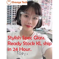 Stylish Face Shield Spec Shield with eyeglass, Eyewear Face , Eye Protection, Bike Glass, Eye Shield, Oversized Glasses