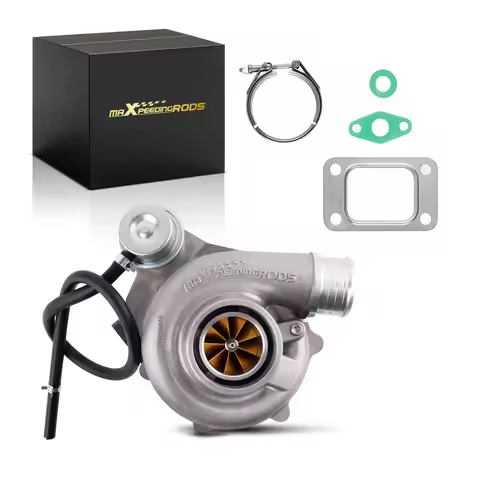 Racing 660 T25 Dual Ball Bearing 0.70 AR 350-660HP Billet Turbo for 1.4L-3.0L