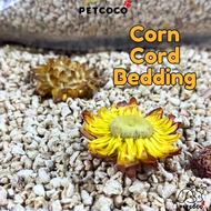 PetCoCo 🐾 Habitat Corn Cob Bedding with Flowers Hamster Bedding Natural | 仓鼠玉米芯带花垫料 天然除臭 仓鼠垫料