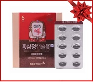 [Korean Food] Red Ginseng Extract Capsules (Gift set) 500mg x 100capsules x 2+ paper bag (additional composition, sales included)