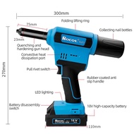 RL-520 Handheld Cordless Rivet Tool | 18V Lithium Battery Riveter | Tools Set Box Electrical for 2.4