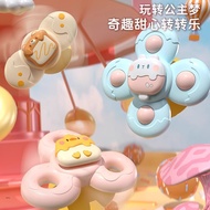 [Ready Stock] Baby Sucker Zhuanzhuanle Baby Toy Cartoon Children 0 to 1 Year Old Baby 6-12 Months 8 
