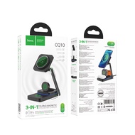 Hoco Thailand CQ10 แท่นชาร์จไร้สายพับได้ แท่นชาร์จ 3in1 Magnetic Wireless Fast Charger