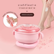 ซิลิโคนแบบพกพาเครื่องอุ่นขี้ผึ้ง 400ML พับ WAX Heater กําจัดขน WAX เครื่องสปา Body เครื่องกําจัดขนขี