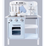 HI5BABY Children Wooden Kitchen Refrigerator Simulation Playset Cooking Pretend Play Toys Permainan 