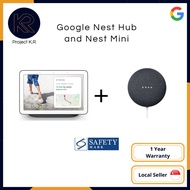 BUNDLE Sales Google Nest Hub and Google Nest Mini (Netflix is now available on Nest Hub) [Authorised