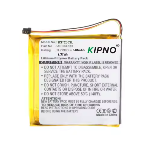 KIPNO 100% NEW 640mAh Wireless Headset Battery AEC643333 PA-BT05 for Beats Studio 2.0, Studio3.0, B0