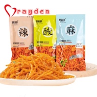 Chinese Spicy Sticks Snack Pack ，latiao Spicy Strip Vegan Chinese La Tiao Spicy Stick 3 packs