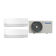 Panasonic樂聲一拖二 3/4匹+1.0匹纖型多聯分體變頻淨冷掛牆式冷氣機(附遙控)CS-MPU7BKA/CS-MPU9BKA/CU-2LU18BBA