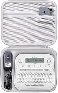 khanka Hard Travel Case Replacement for Brother P-Touch Pt-d400 PTD400AD, PT-D410, PT-D460BT Home/Of