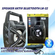 LN32 Speaker Bluetooth LN-32 Speaker LED LN 32 With Microphone