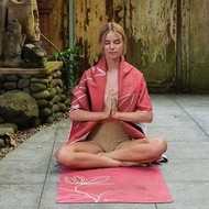 【Yoga Design Lab】Yoga Mat Towel 瑜珈舖巾 - Iris (濕止滑)