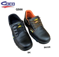 Goco GC QS66 Men's Safety Shoes / But Kasut Kerja Keselamatan Kulit Asli !