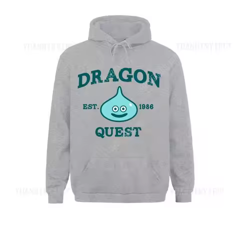 D Dragon Quest Long Sleeve Graphic Sweatshirt harajuku Fun Dragon Quest Hoodie Pullover Mens Costume