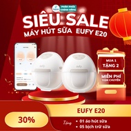 EUFY E20-HeatFlowTM SHIRT-WEAR MILK PUMP for heating – Cordless – Using app – Super quiet – Compact 