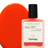 Typology Tinted Lip Oil in Coral Orange