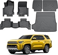 KUST Floor Mats Cargo Mat for 2025 Toyota 4Runner 5 Seats (No Hybrid/EV or i-Force MAX), All Weather