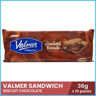 ¤ ❀ ❂ VALMER Sandwich Biscuit Chocolate 36g x 10 packs