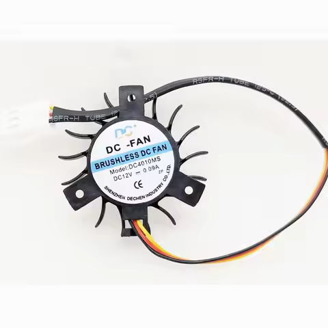 Original DC4010MS DC4010MB 37mm Graphics Video Card Cooler Fan Replacement Hole Spacing 27mm 12V 0.0