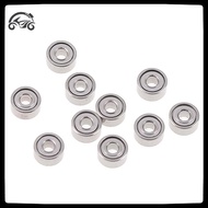 [8C11] 10Pcs 681XZZ 1.5x4x2mm open miniature bearings ball mini hand bearing spinner [8C]